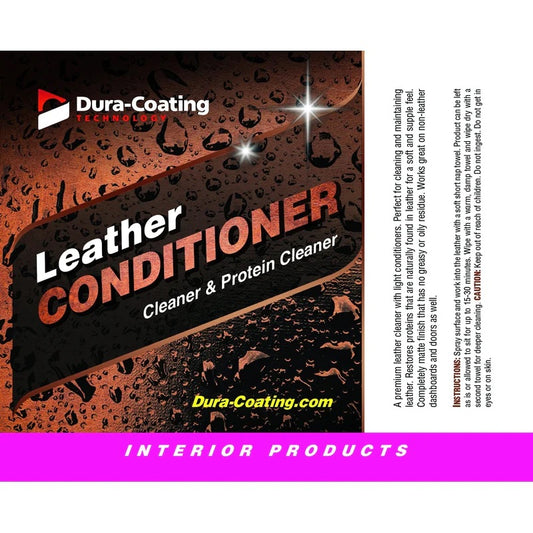 DC Leather cleaner and conditioner