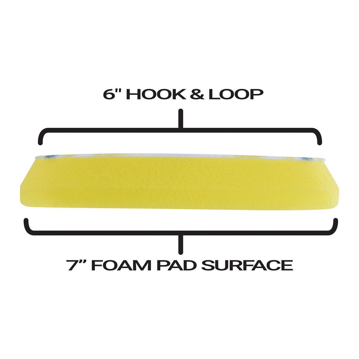 GRANT'S Universal Polishing Foam Pad, 1-Pack