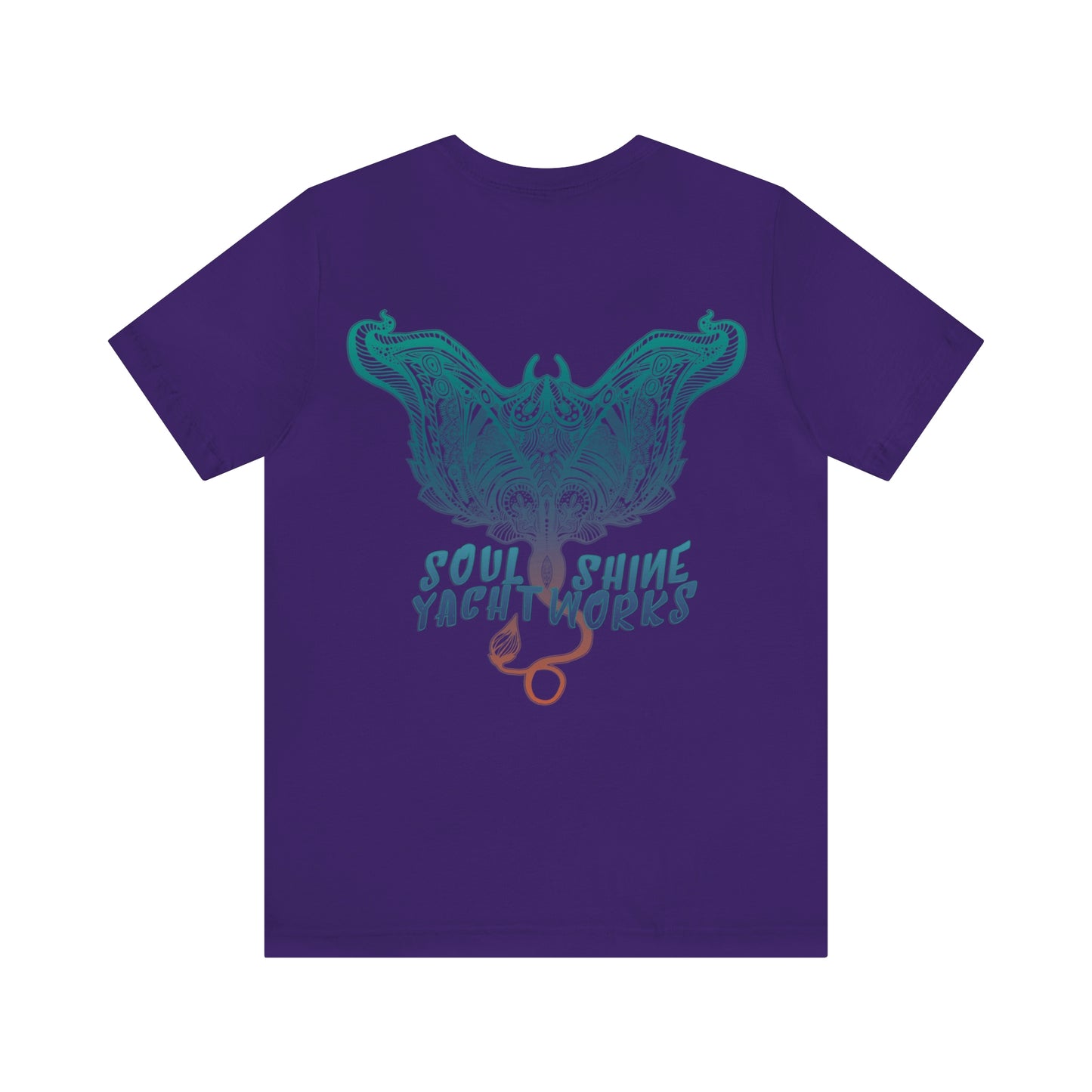 Soul Shine Yachtworks Manta Logo Unisex Jersey Short Sleeve Tee