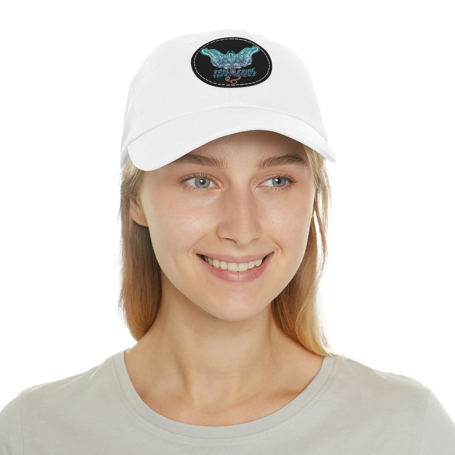 Soul Shine Yachtworks Dad Hat with Leather Patch (Round)