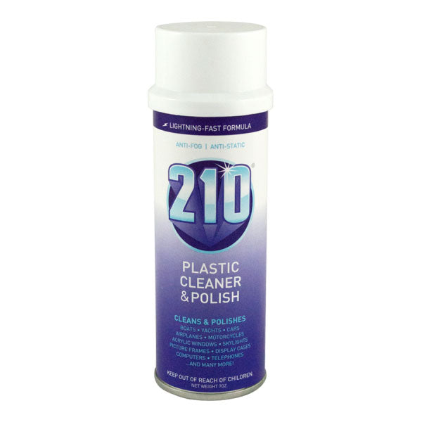 210 PLASTIC CLEANER/ POLISH AEROLSOL