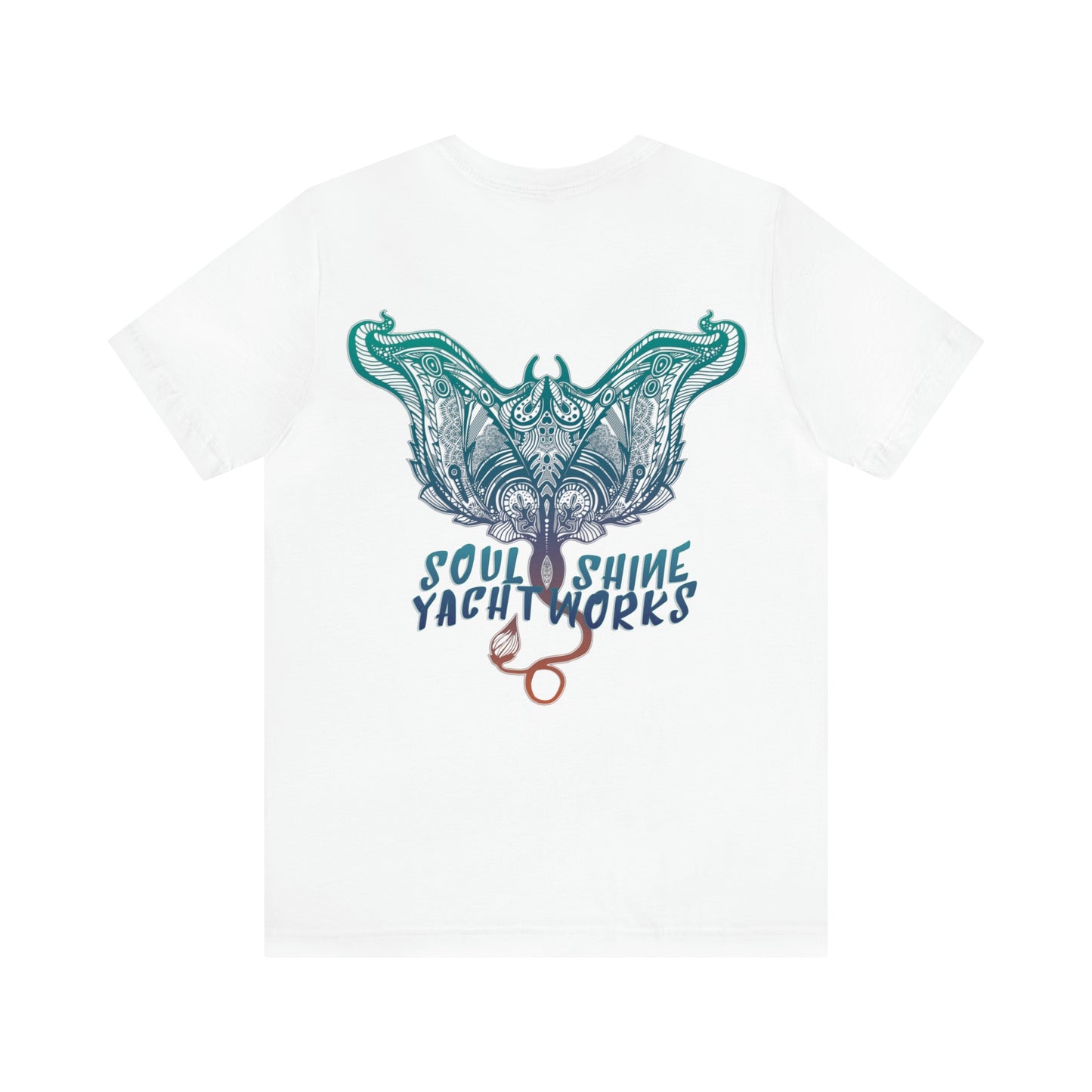 Soul Shine Yachtworks Manta Logo Unisex Jersey Short Sleeve Tee