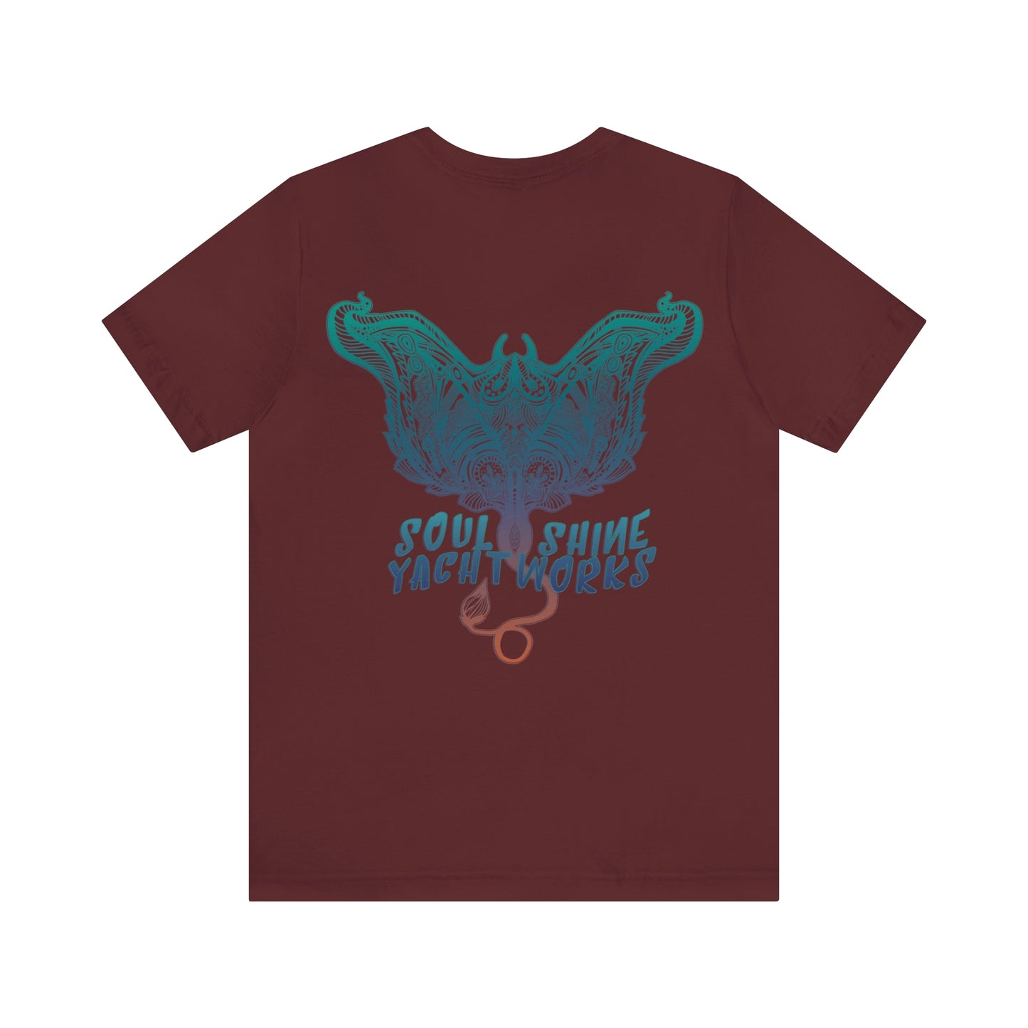 Soul Shine Yachtworks Manta Logo Unisex Jersey Short Sleeve Tee