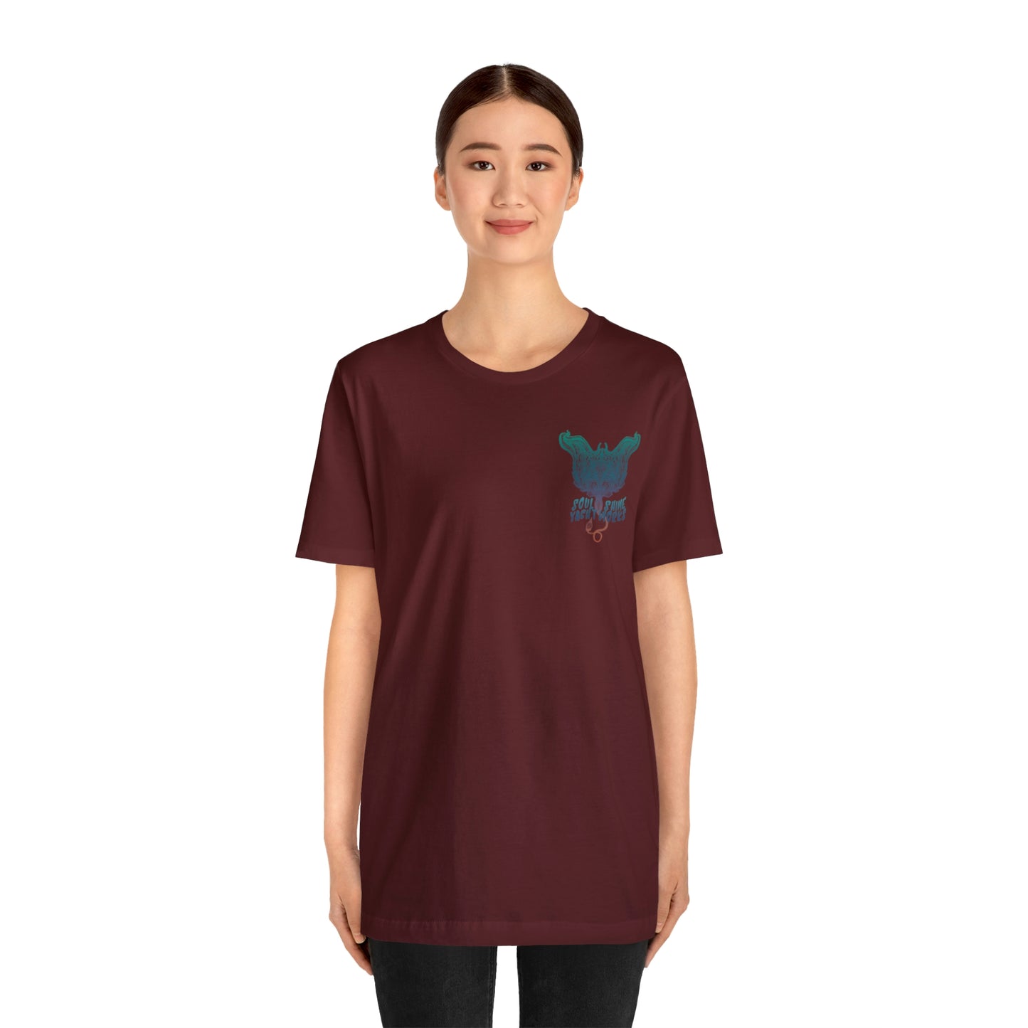 Soul Shine Yachtworks Manta Logo Unisex Jersey Short Sleeve Tee