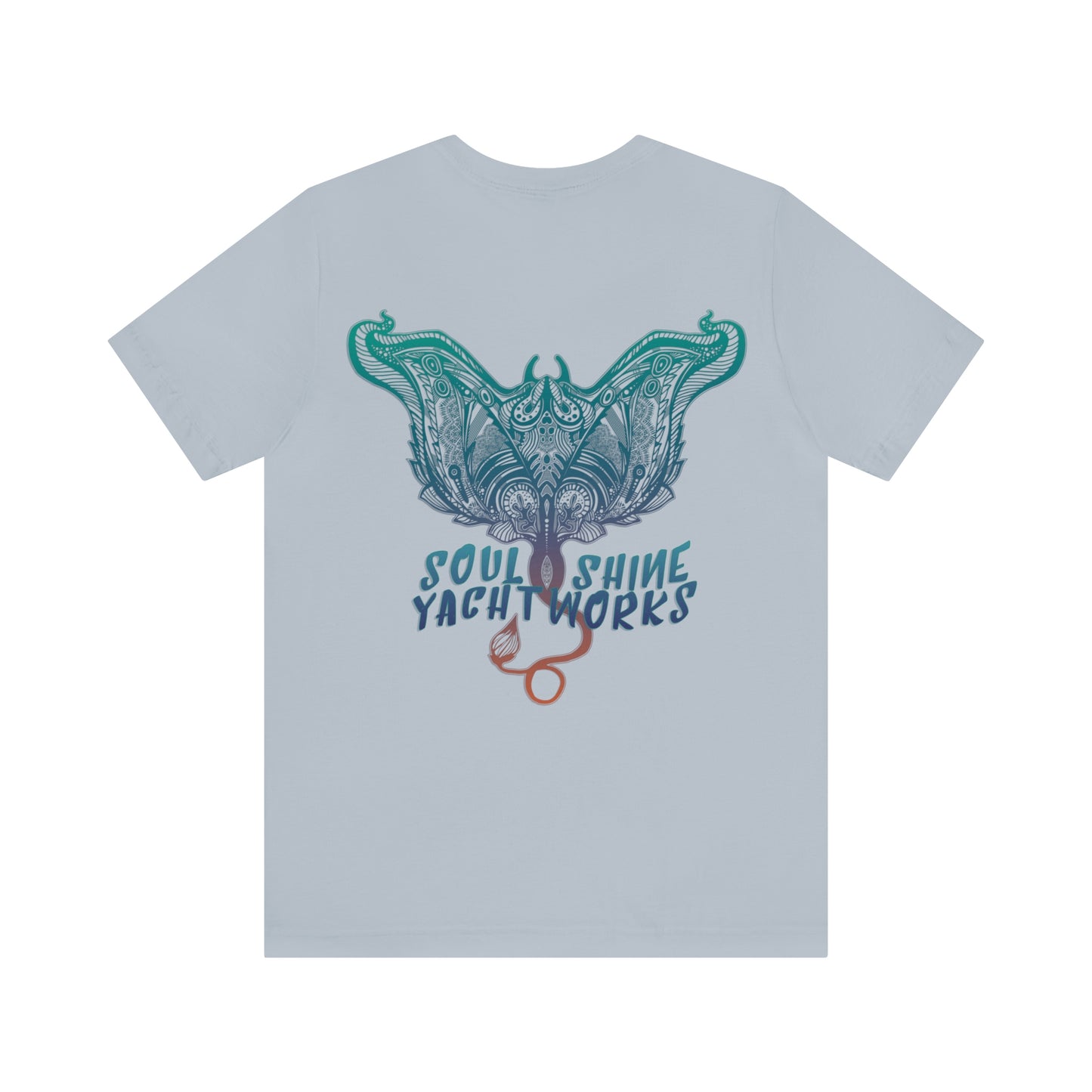 Soul Shine Yachtworks Manta Logo Unisex Jersey Short Sleeve Tee