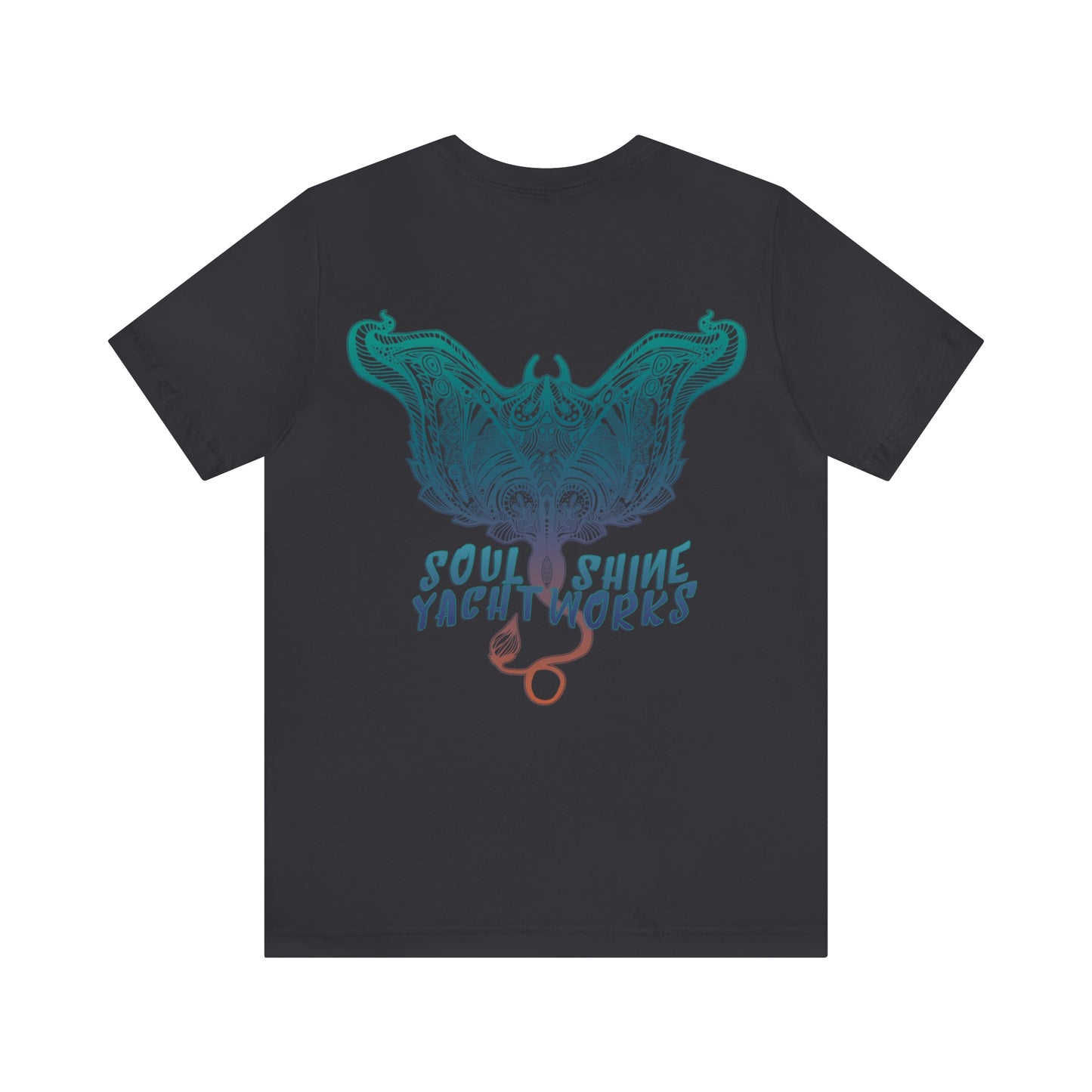 Soul Shine Yachtworks Manta Logo Unisex Jersey Short Sleeve Tee