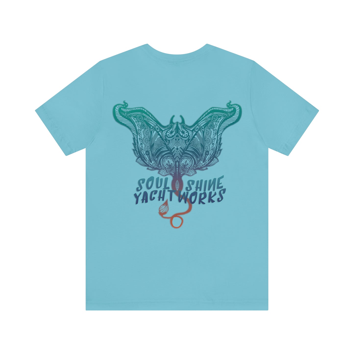 Soul Shine Yachtworks Manta Logo Unisex Jersey Short Sleeve Tee