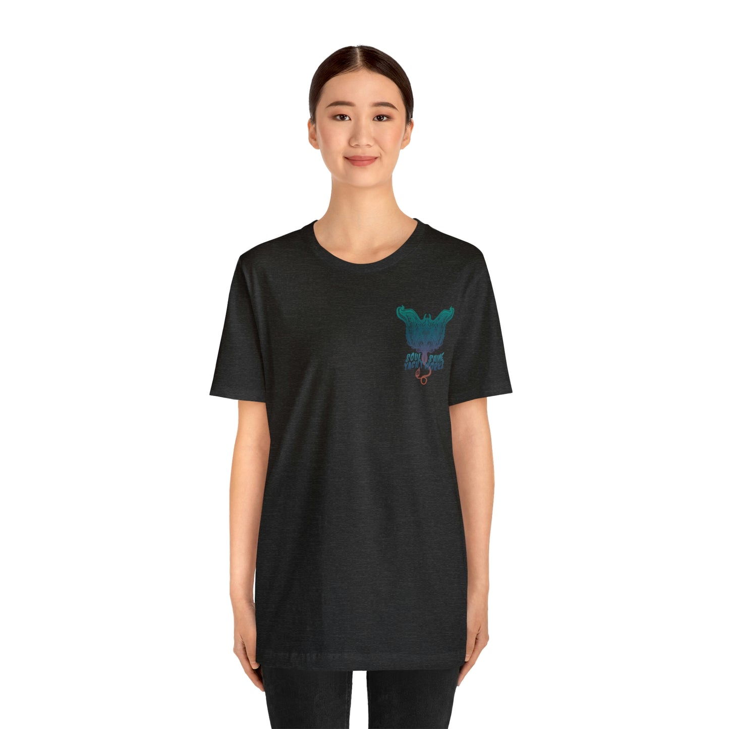 Soul Shine Yachtworks Manta Logo Unisex Jersey Short Sleeve Tee