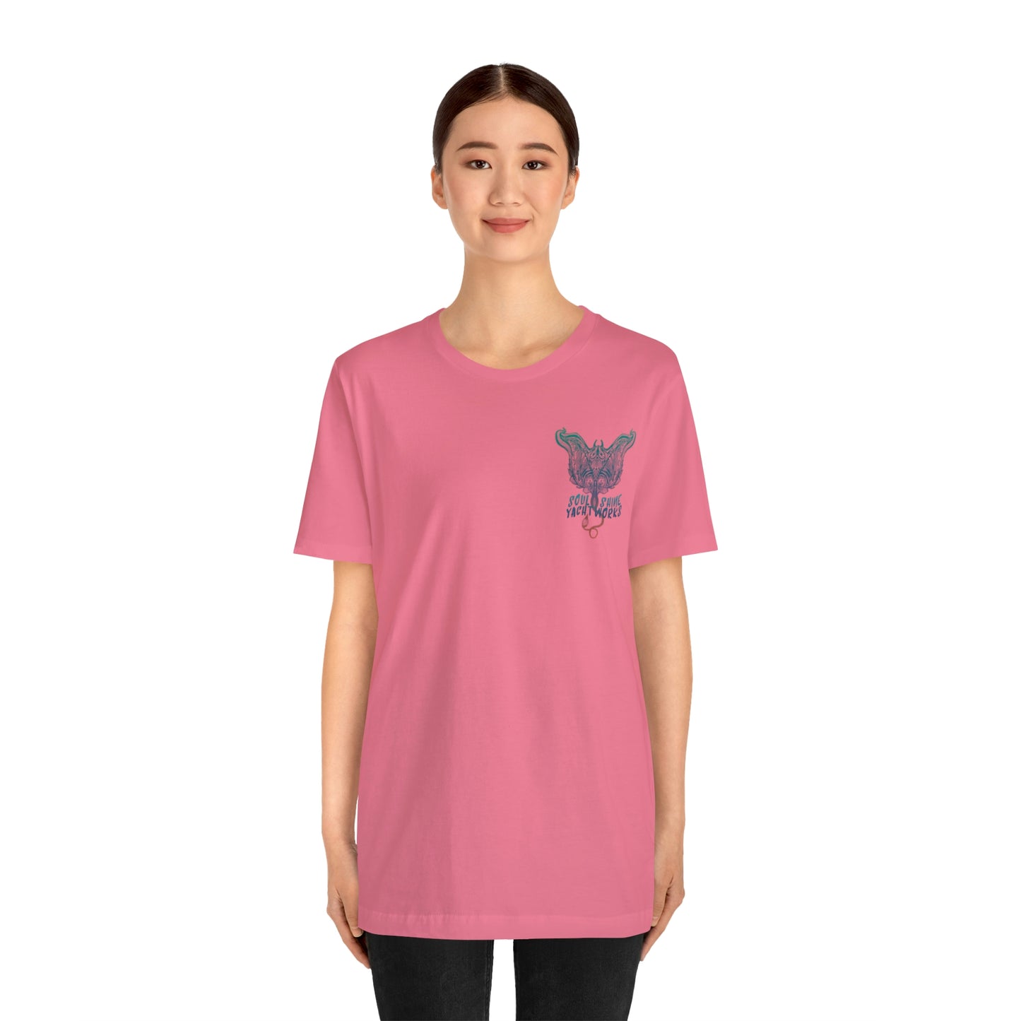 Soul Shine Yachtworks Manta Logo Unisex Jersey Short Sleeve Tee