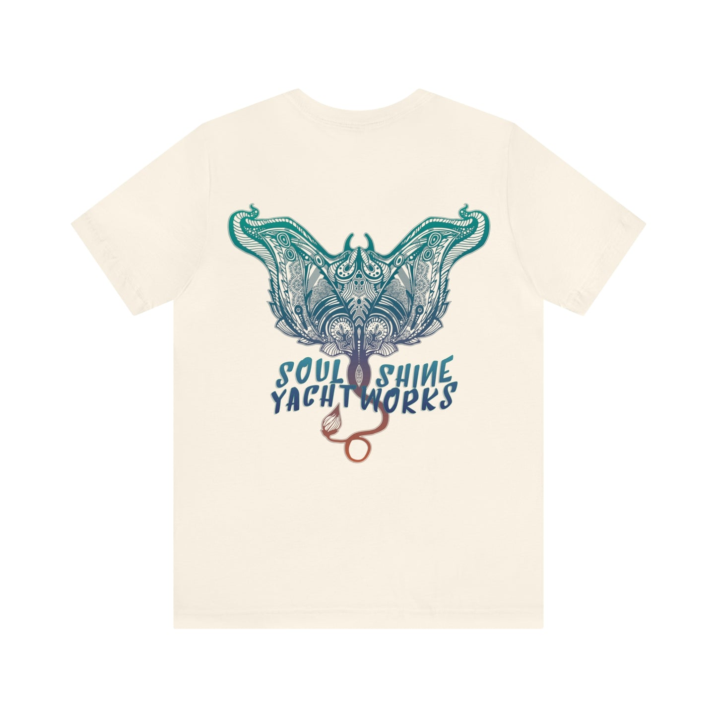 Soul Shine Yachtworks Manta Logo Unisex Jersey Short Sleeve Tee