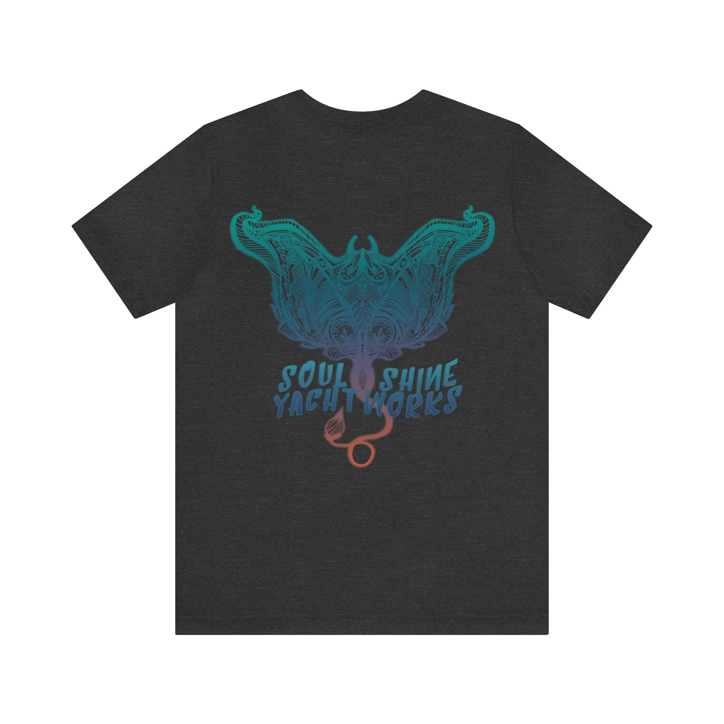 Soul Shine Yachtworks Manta Logo Unisex Jersey Short Sleeve Tee