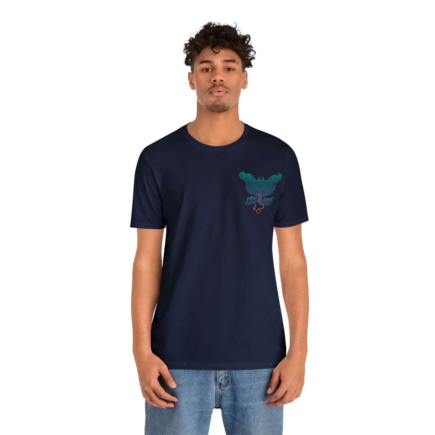 Soul Shine Yachtworks Manta Logo Unisex Jersey Short Sleeve Tee