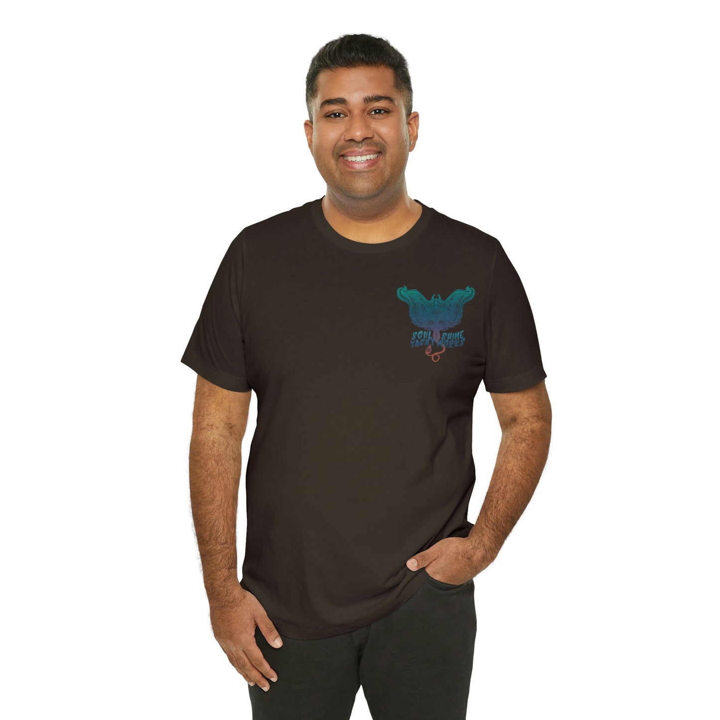 Soul Shine Yachtworks Manta Logo Unisex Jersey Short Sleeve Tee