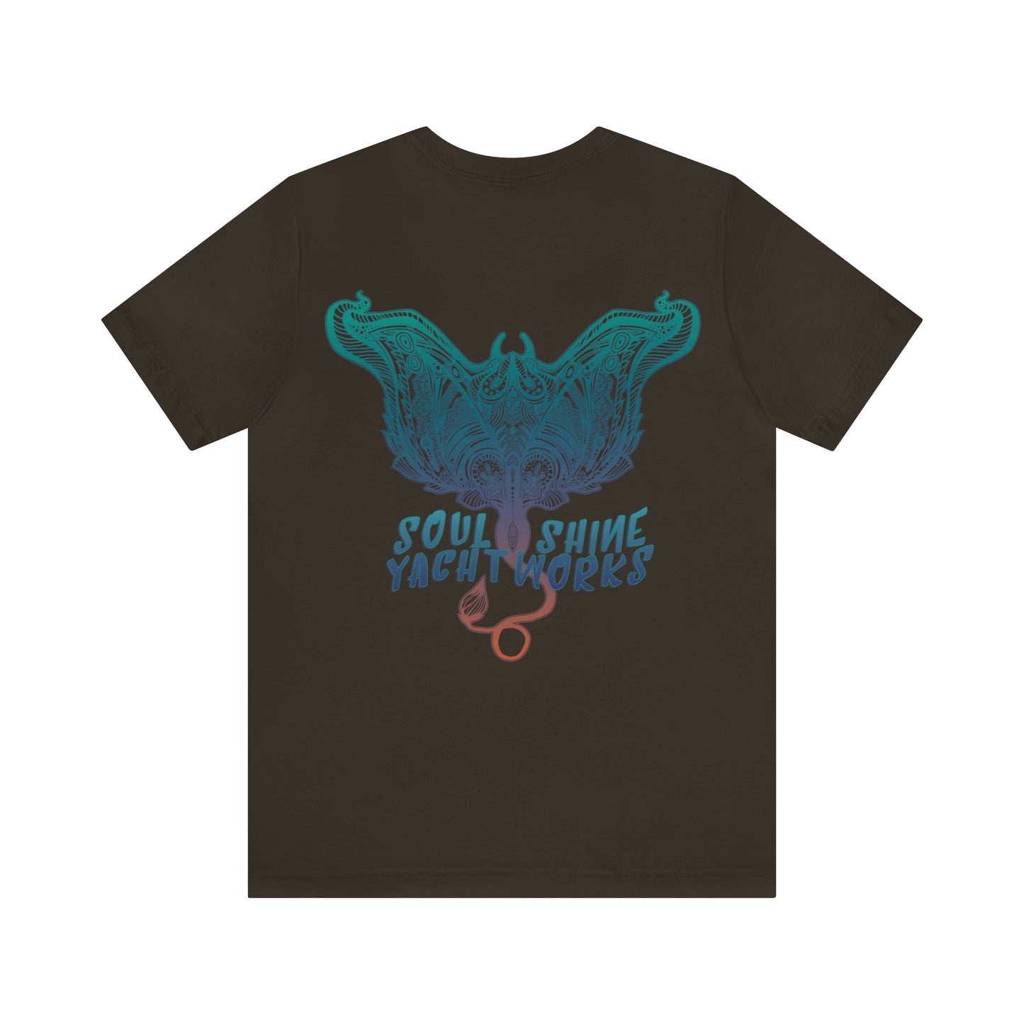 Soul Shine Yachtworks Manta Logo Unisex Jersey Short Sleeve Tee