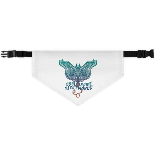 Soul Shine Manta Pet Bandana Collar