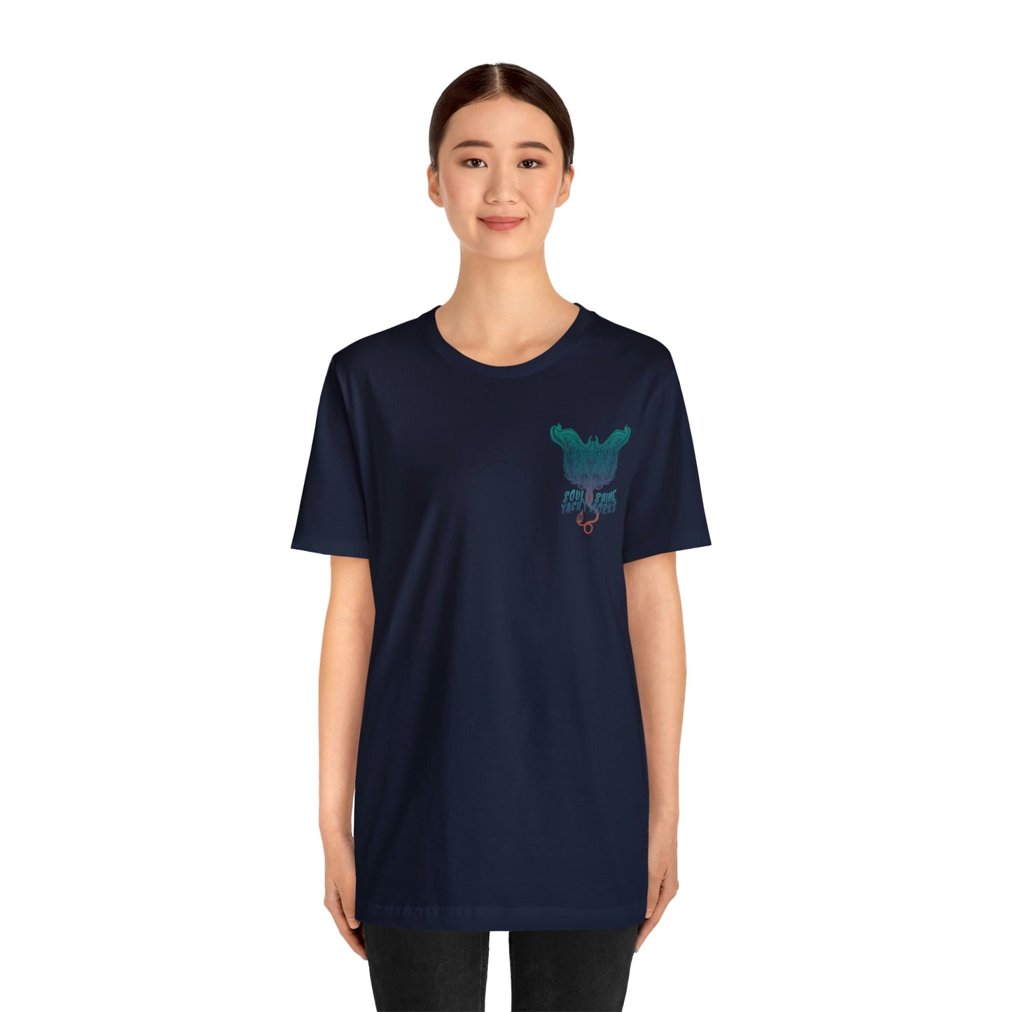 Soul Shine Yachtworks Manta Logo Unisex Jersey Short Sleeve Tee