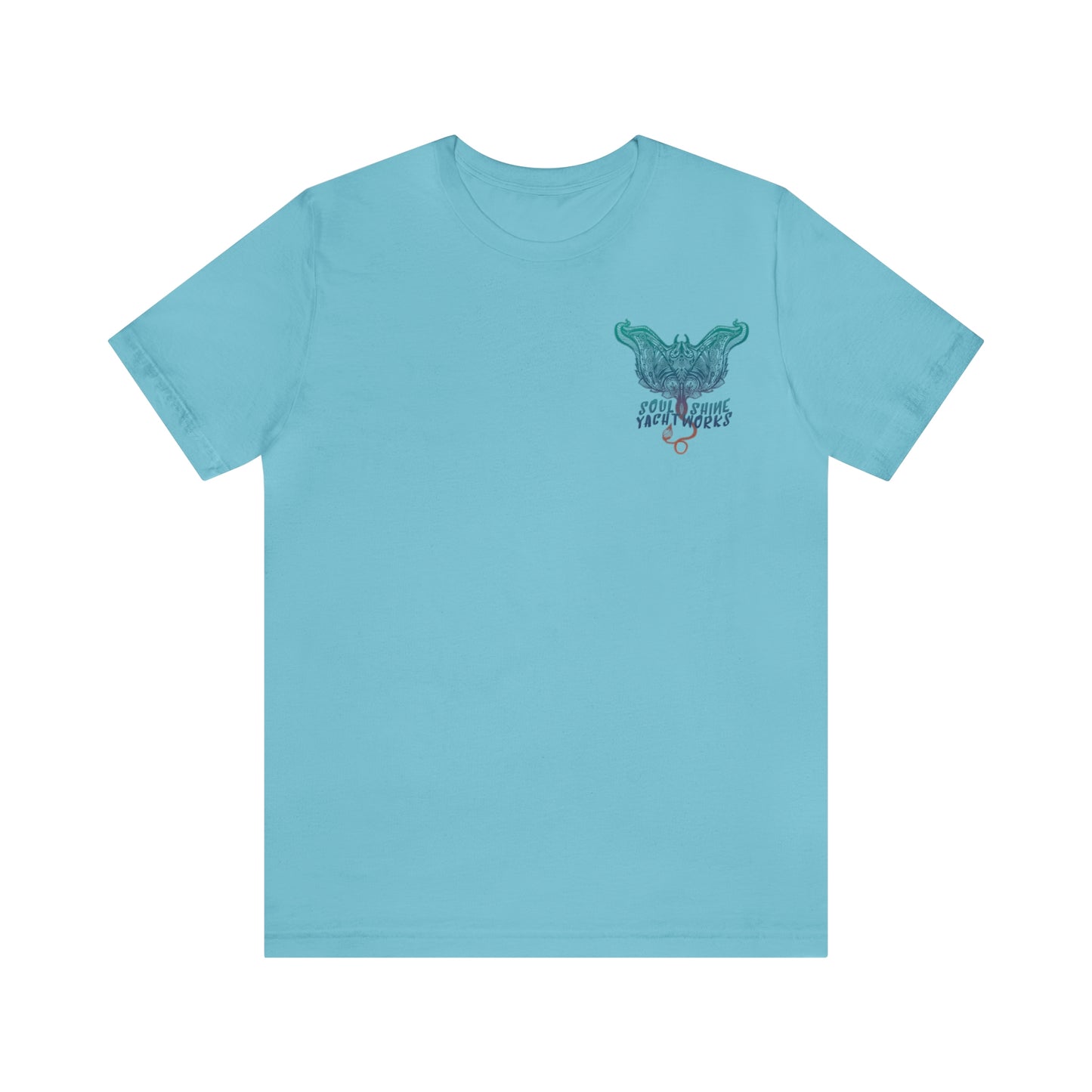 Soul Shine Yachtworks Manta Logo Unisex Jersey Short Sleeve Tee